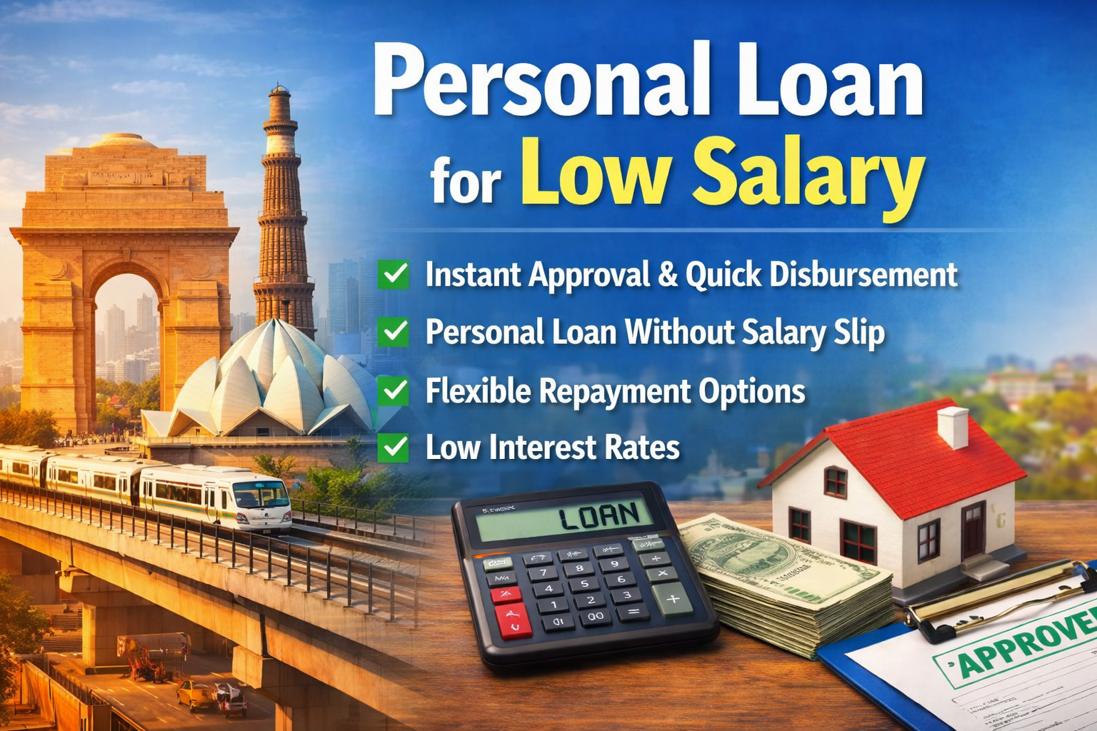 Best Ways to Get a Loan with Low Salary