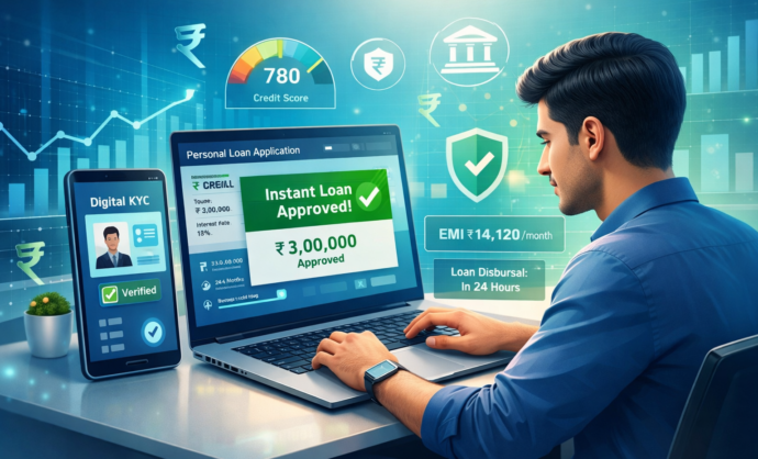 Apply Personal Loan Online in India – Instant Approval & Fast Disbursal