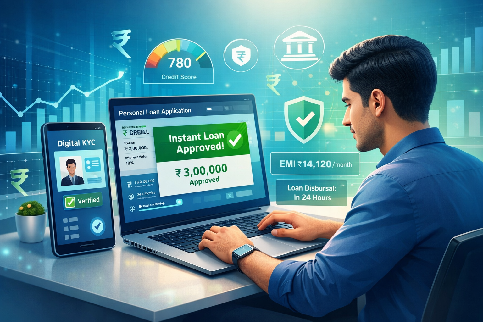 Apply Personal Loan Online in India – Instant Approval & Fast Disbursal