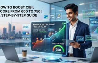 How to improve CIBIL score from 600 to 750