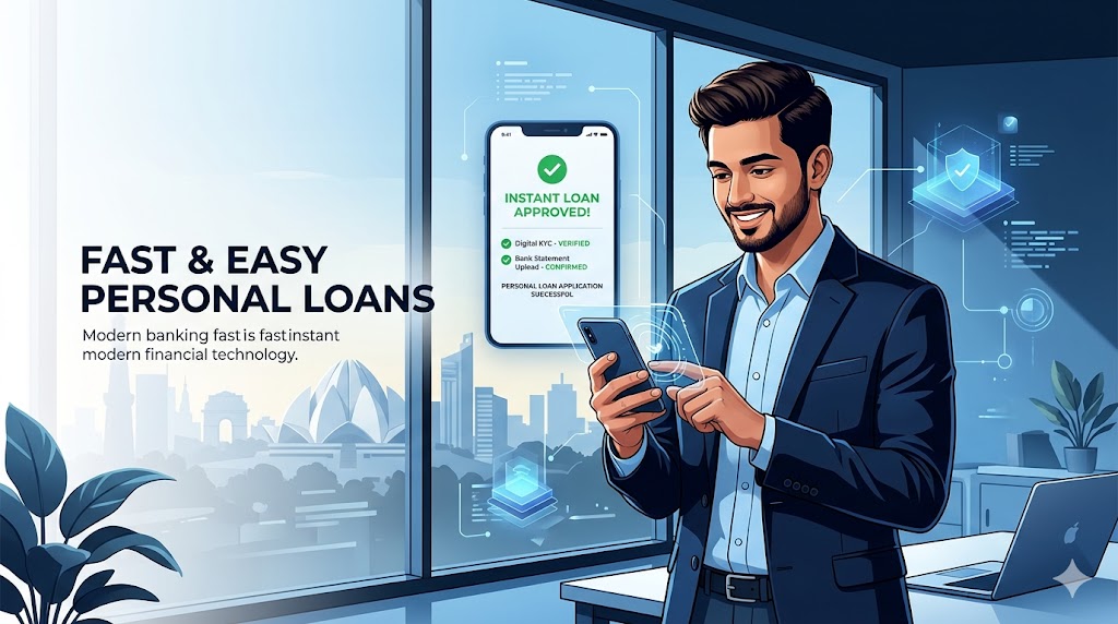 Personal loan for salaried in Delhi without salary slip