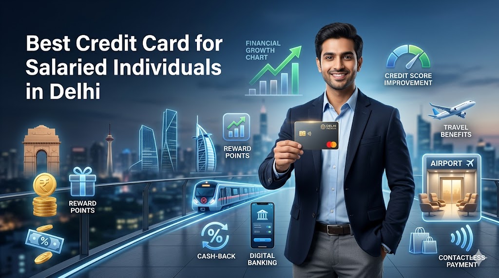 best credit card for salaried in Delhi