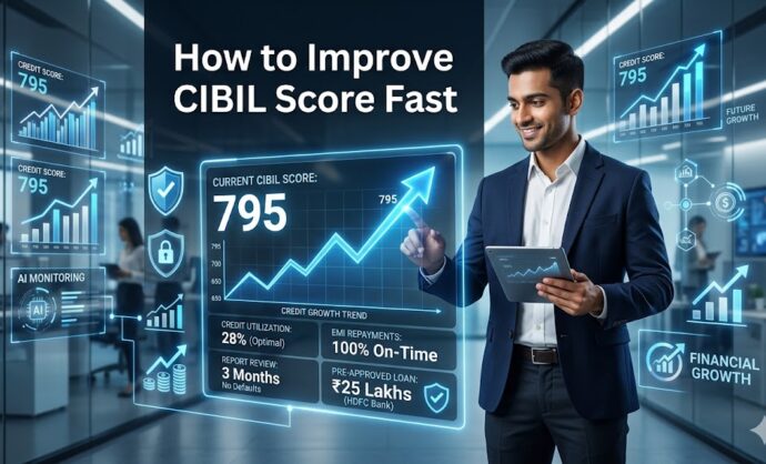 How to improve CIBIL score fast