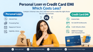 Personal Loan vs Credit Card EMI