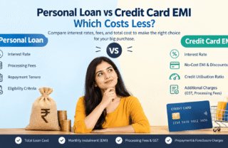 Personal Loan vs Credit Card EMI