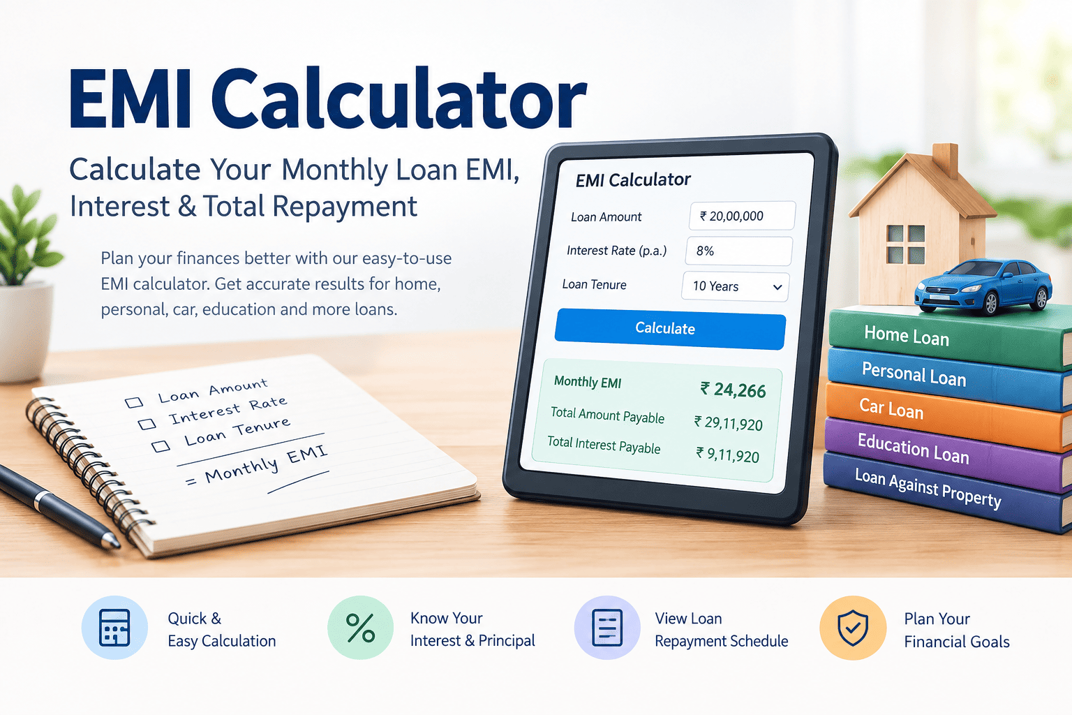 EMI Calculator free online